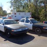 1996 / 1997 Black & White Crown Vic Police

